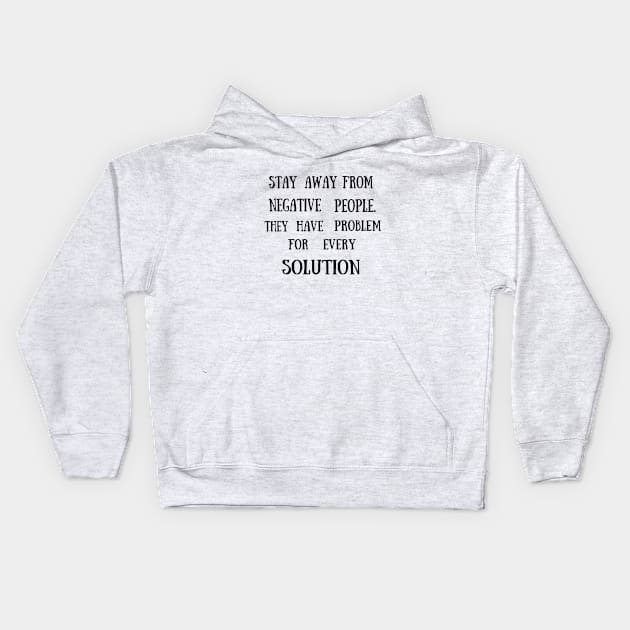 funny quotes Kids Hoodie by omitay